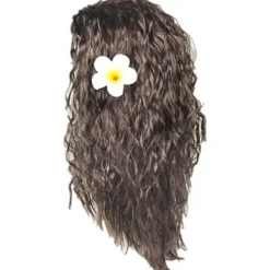 Moana peruker för flickor, syntetiskt lockigt prinsesshår, cosplay-rekvisita (Moana)> Peruker