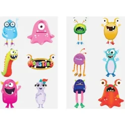 Henbrandt Ltd Monster 60 st barntatueringar tatuering> Smink