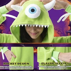 Monsters Inc Vuxen Onesie - Tecknad Figur Sovdräkt[JUN] S 145-158cm><noscript><img width=