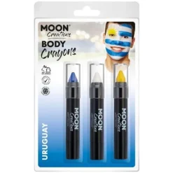 Moon Creations Kroppskritor (3-pack) 13cm x 19,5cm x 2,7cm D 13cm x 19.5cm x 2.7cm> Smink