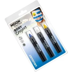 Moon Creations Kroppskritor (3-pack) 13cm x 19,5cm x 2,7cm D 13cm x 19.5cm x 2.7cm> Smink