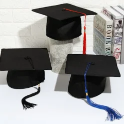 Mordely Graduation Hat Mortarboard Cap University Academic Hat 3><noscript><img width=