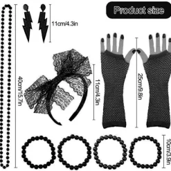 Mordely Neon 80-talskostymer för set Tutu-kjol 2><noscript><img width=