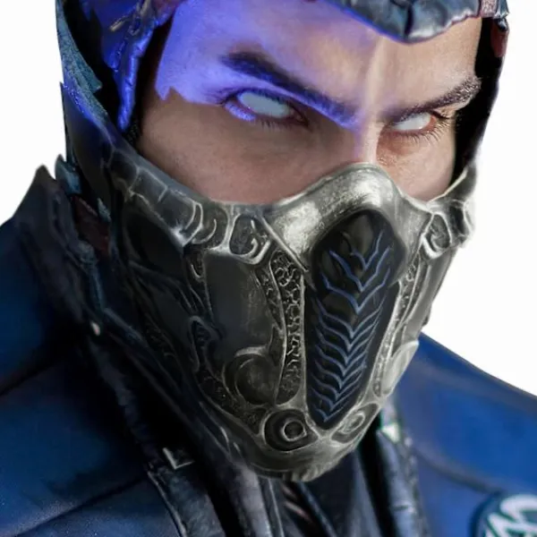 Mortal Kombat Mask Scorpion SubZero Mask Halloween Spel Cosplay Kostym Herr> Masker