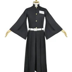 Muichiro Tokito Demon Slayer Kostymset - Kimetsu no Yaiba Uniform för Cosplay & Halloween[YDE] L><noscript><img width=
