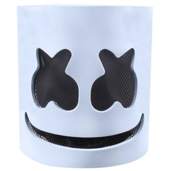 Musikfestival Dj Mask Marshmello Hjälm Cosplay Pro> Masker