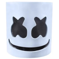 Musikfestival Dj Mask Marshmello Hjälm Cosplay Pro> Masker