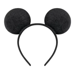 Musöron Huvudband Set med 20 st, Svart & Rosa Rosett><noscript><img width=