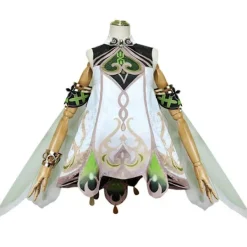 Nahida Cosplay Genshin Impact Nahida Minor Lord Kusanali Cosplay Kostym Flickklänningar Peruk Kostym Kläder Halloween Party Kostym P1><noscript><img width=