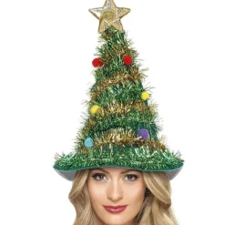 NA/Julgranshatt för jul och julfest> Huvudbonader