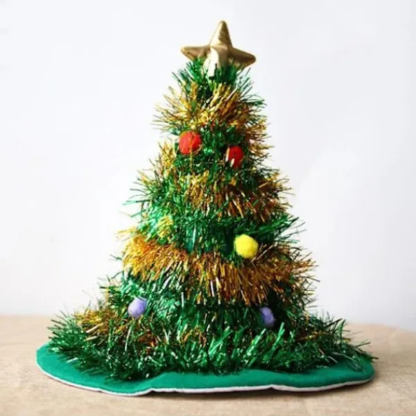 NA/Julgranshatt för jul och julfest> Huvudbonader