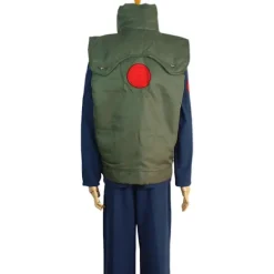 LAIQIANKUA Naruto Anime Hatake Kakashi Cosplay Party Kostym Väst Jacka+toppar+byxor Set Outfits Set Presenter XL> Dräkter