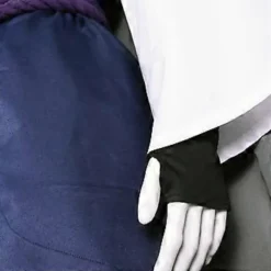 NARUTO Ninja Uchiha Sasuke Cosplay Kostym Set Party Maskerad Halloween Kostym för Vuxen (M Vit)><noscript><img width=