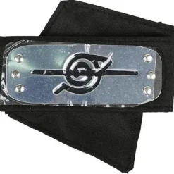 Naruto pannband med metallpläterade cosplay-tillbehör, 4 st><noscript><img width=