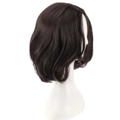 Naturligt Peruk för John Wick Cosplay Peruk Svart Kort Vågig Hår Peruker><noscript><img width=