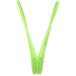 FMYSJ Neongrön Borat Mankini för män - Gränsöverskridande e-handelsexpert (FMY)> Dräkter