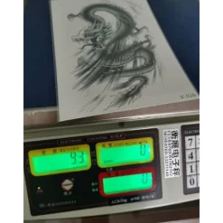 New Disposable Tattoo Sticker Water Transfer Sticker Waterproof Half A><noscript><img width=