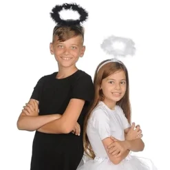 Ängel Halo Hårband Set - Extra Fjäder Ängel Halo Hårband - Ha><noscript><img width=