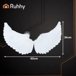 Ängel Maskeraddräkt / Änglavingar - 3-delar> Tillbehör
