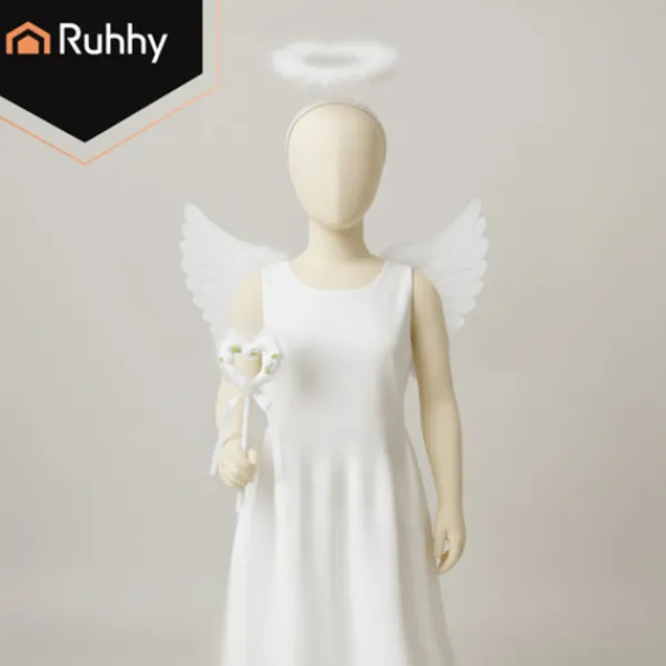 Ängel Maskeraddräkt / Änglavingar - 3-delar> Tillbehör