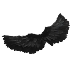 Ängelvingar Kostym Halloween Cosplay Vingar Halo Pannband Set för Barn Vuxna Stor> Tillbehör