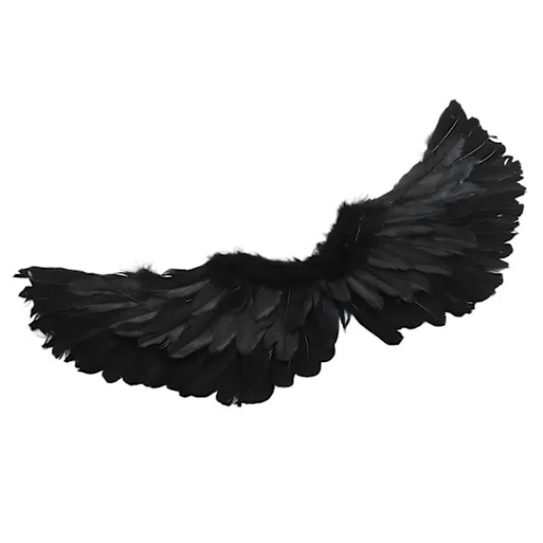 Ängelvingar Kostym Halloween Cosplay Vingar Halo Pannband Set för Barn Vuxna Stor> Tillbehör