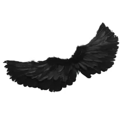 Ängelvingar Kostym Konst Scen Halloween Cosplay Vingar Halo Pannband Set för Barn Vuxna Mellan> Tillbehör