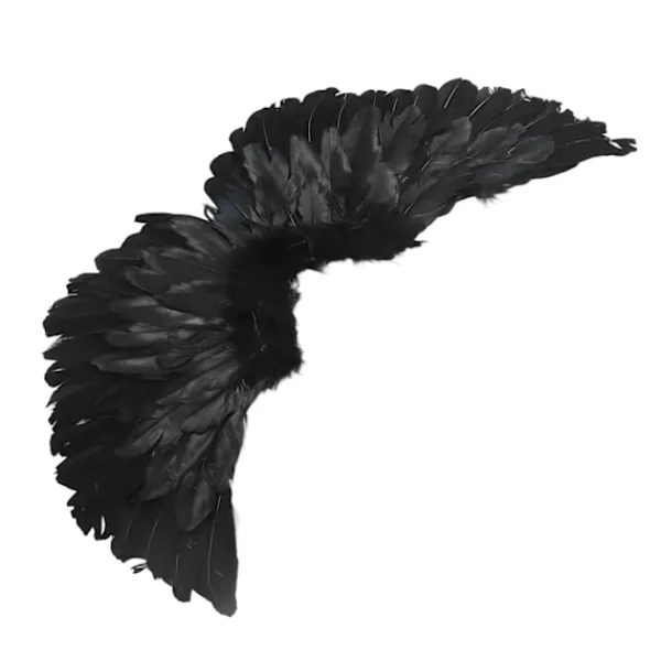 Ängelvingar Kostym Konst Scen Halloween Cosplay Vingar Halo Pannband Set för Barn Vuxna Mellan> Tillbehör