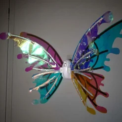 Änglavingar Kostym Elektriska Vingar Tillbehör för Barn Pojkar DIY Montering med LED-Ljus Ljudeffekter Parti without LED Light> Tillbehör