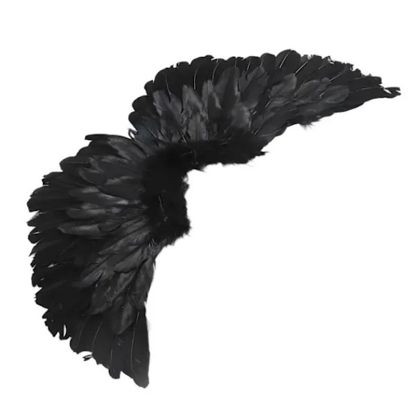 Änglavingar Kostym Konst Scen Halloween Cosplay Vingar Halo Hårband Set för Barn Vuxna Stora> Tillbehör