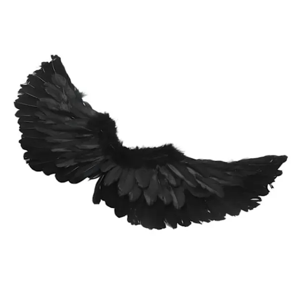 Änglavingar Kostym Konst Scen Halloween Cosplay Vingar Halo Hårband Set för Barn Vuxna Stora> Tillbehör