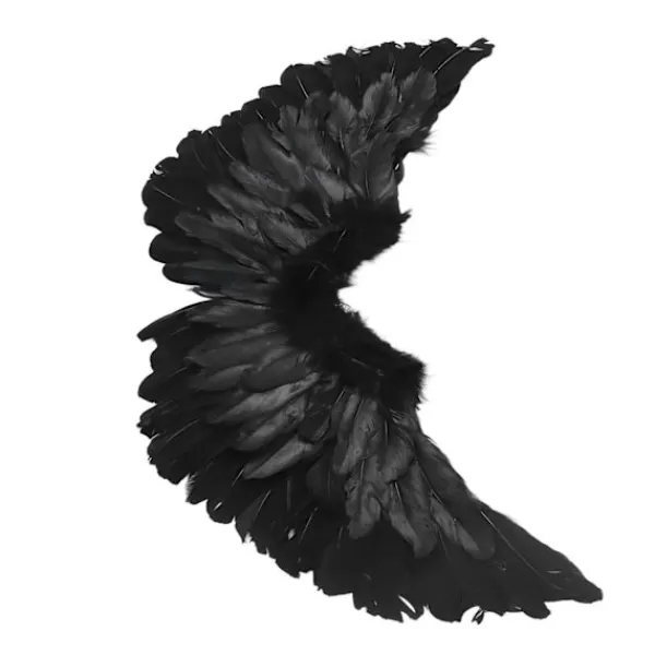 Änglavingar Kostym Konst Scen Halloween Cosplay Vingar Halo Hårband Set för Barn Vuxna Stora> Tillbehör