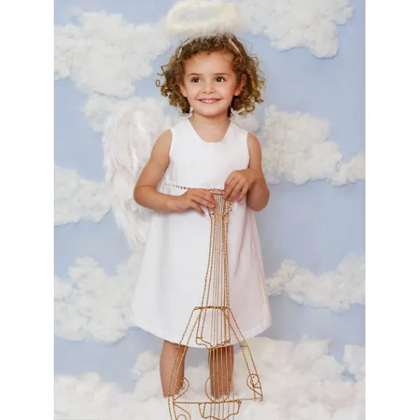 Änglavingar och halo, vita änglavingar Fallna änglavingar Kostym för Halloween julfest för vuxna ... Vit> Tillbehör