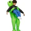 /NN/Uppblåsbar Alien-dräkt för Halloween Cosplay> Dräkter