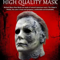 Noufun Michael Myers Mask för Vuxna, Halloween Mask Micheal Myers Ansikte - Halloween 2020><noscript><img width=
