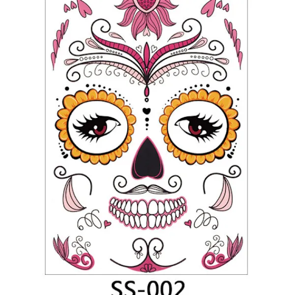 Nuggisar - Temporära ansiktstatueringar 10 st> Smink