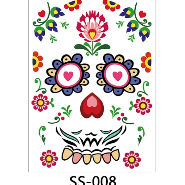 Nuggisar - Temporära ansiktstatueringar 10 st> Smink