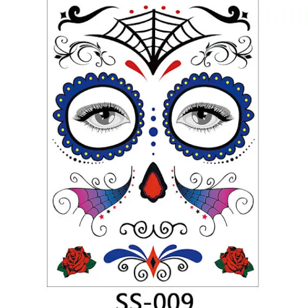 Nuggisar - Temporära ansiktstatueringar 10 st> Smink