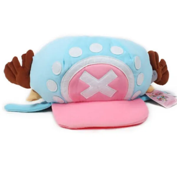 Ny Anime Tony Chopper Keps Cosplay Plysch Vinterhatt Present Ljusblå HFMQV.x One Size> Huvudbonader