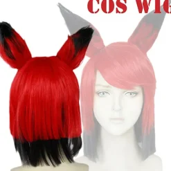 Ny Hazbin Cosplay Hotel ALASTOR Cosplay Peruker Hår Rekvisita Halloween Karneval><noscript><img width=