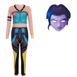 Ny K-POP Demon Hunters Mask Cosplay Prop för Kvinnor Rollspelsaccessoar 2025&&150 yards 150 yards> Dräkter