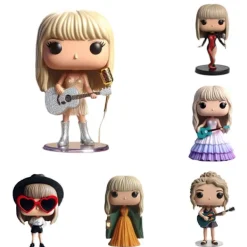 NY Taylor Swift Era’s Tour Mikrofonstativ Figurer Modell Docka Resin Action Docka Gåva*><noscript><img width=
