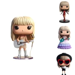 NY Taylor Swift Era’s Tour Mikrofonstativ Figurer Modell Docka Resin Action Docka Gåva*><noscript><img width=