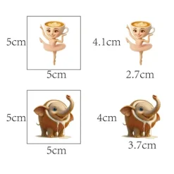 Nya italienska klassiker av Mountains and Seas spel tatuering klistermärken, 20 engångs tecknade tatuering klistermärken, Brainrot Tung Sahur Tralalero | Fyndiq><noscript><img width=