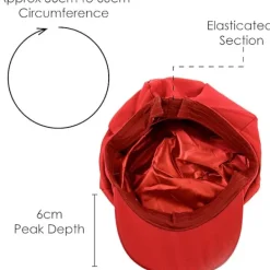 HNGM Nya Set med 2 Super Mario-hattar - Mario och Luigi Kepsar Röda och Gröna Vi><noscript><img width=