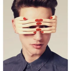 Nyhet Fingrar Forma Glasögon Fancy Ball Ögonmask, Unik Semester> Tillbehör