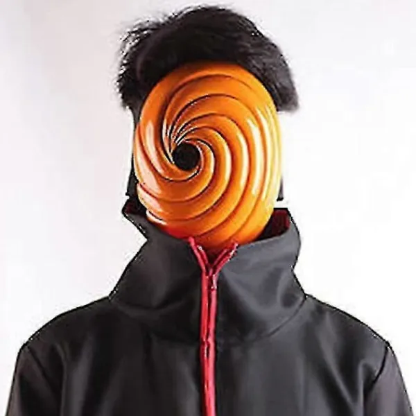 Obito Mask Obito Anime Cosplay Mask Latex Ninja Cosplay Mask Halloween Mask För Jul Cosplay - JA (FMY)> Masker