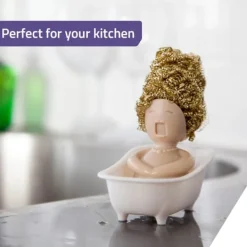 Oförglömlig festaccessoar, högkvalitativa material Gammal dam peruk med autentisk design Mormorsglasögon, bekväma att bära för temafester><noscript><img width=