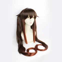 ATELA Original peruk från Gud till Sheng Tang valnöt cosplay peruk hög temperatur siden brun svart spel animation peruk ca 100cm><noscript><img width=
