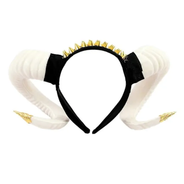 Ox Får Horn Hårband Filmrekvisita Huvudbonad Cosplay Halloween Håraccessoarer> Huvudbonader